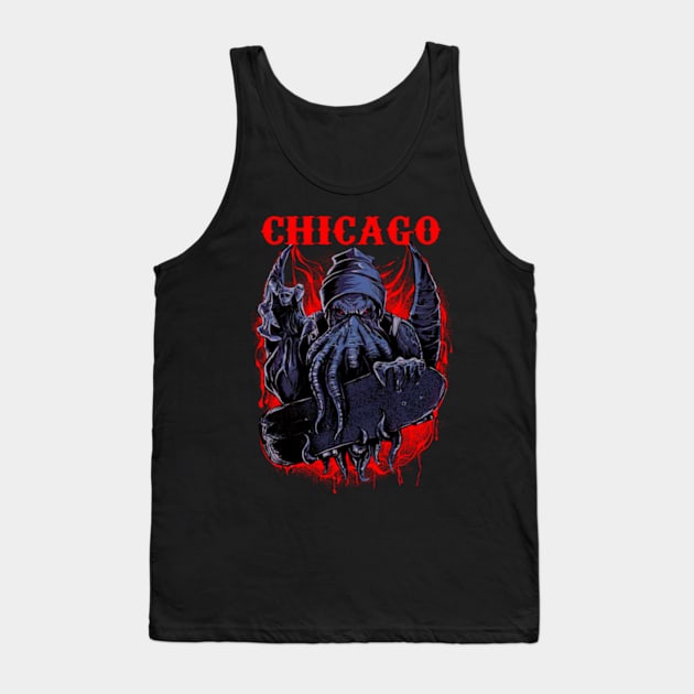 CHICAGO BAND DESIGN Tank Top by Rons Frogss